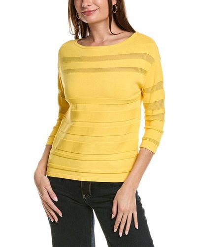 Joseph Ribkoff Sweater - Yellow