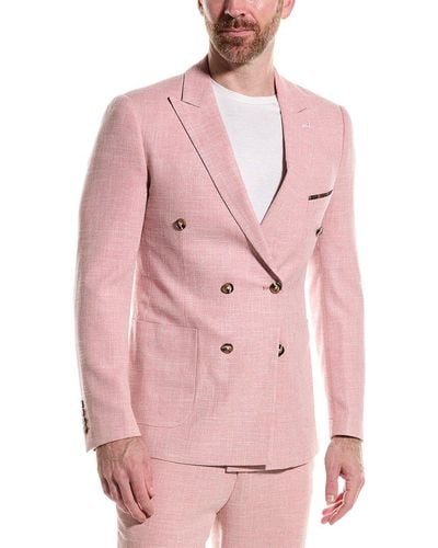 Paisley & Gray Soho Slim Fit Jacket - Pink