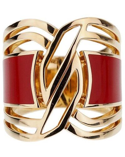 Chanel 18K Gallery Collection Cocktail Ring (Authentic Pre-Owned) - White