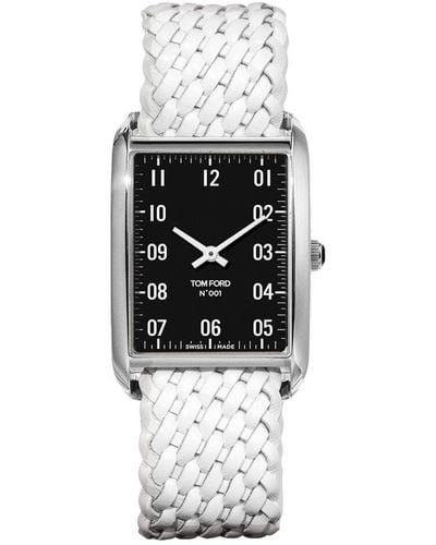 Tom Ford Unisex 001 Watch - White