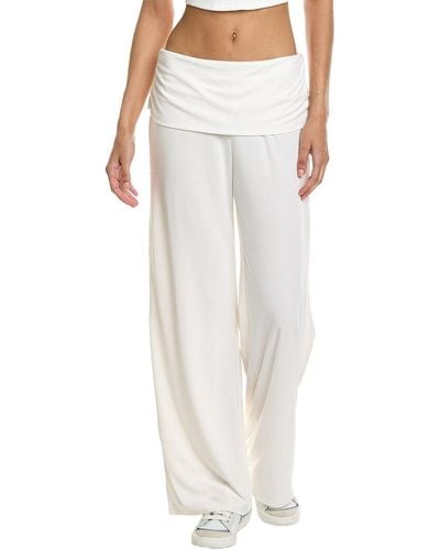 Free People Meet Me In The Middle Pant - White
