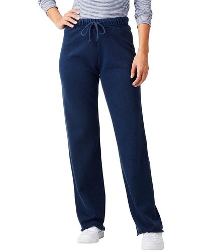 NIC+ZOE Nic+zoe Vintage French Terry Pant - Blue