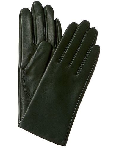 Phenix Lined Leather Gloves - Green