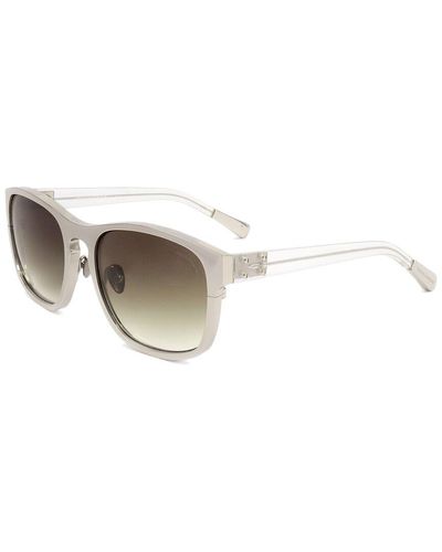 Linda Farrow Kris Van Assche By Linda Farrow Kva3 54mm Sunglasses - White
