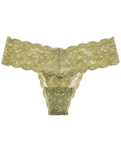 Cosabella Never Say Never Cutie Thong - Green
