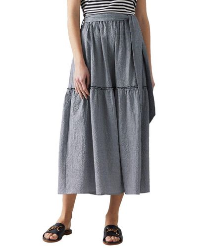 LK Bennett Rego Skirt - Grey