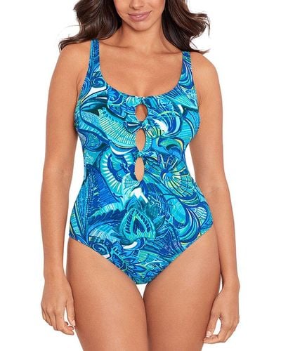 Skinny Dippers Conch Alysa One-piece - Blue
