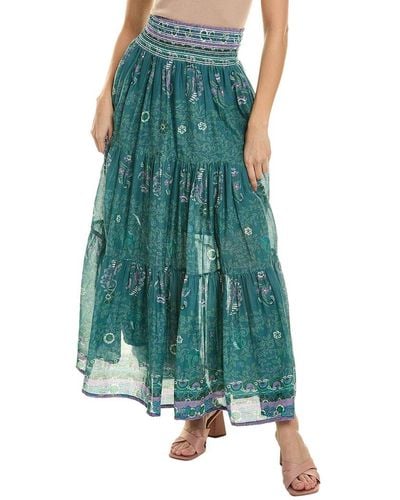 Raga Manisha Maxi Skirt - Green