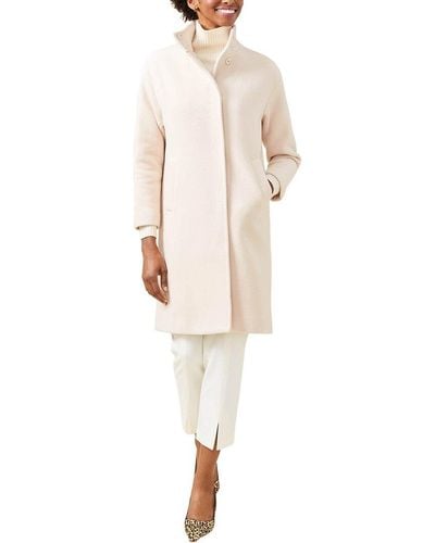 J.McLaughlin Lux Angelina Wool & Cashmere-blend Jacket - White