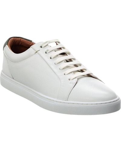 Ted Baker Udamo Leather Trainer - White