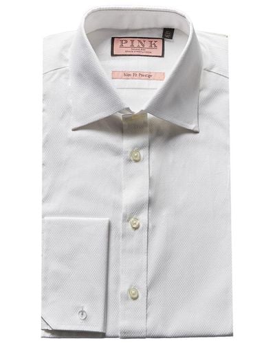 Thomas Pink Linen Sherwood Check Button-Down Shirt - Regular Fit - 100%  Exclusive