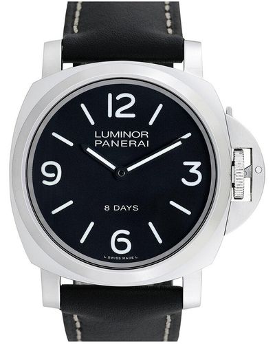 Panerai Luminor Base Watch, Circa 2000S (Authentic Pre-Owned) - Black