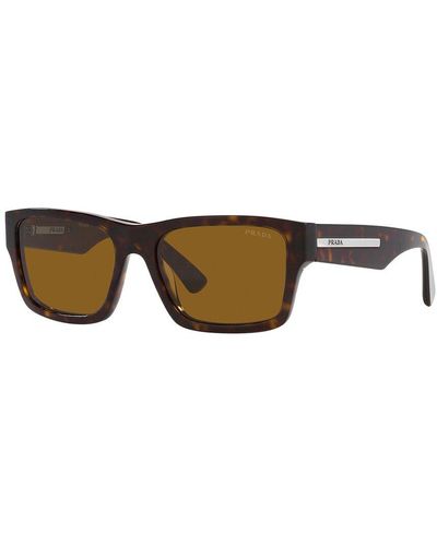 Prada Pr25zs 53mm Sunglasses - Brown