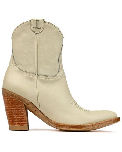 Lucchese Violet Bootie - Natural