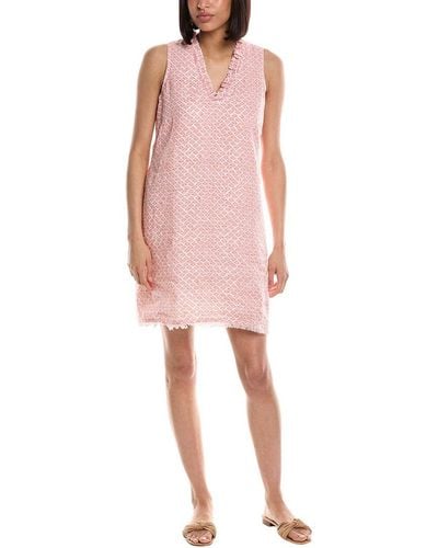 Tommy Bahama Summering Shells Linen Shift Dress - Pink