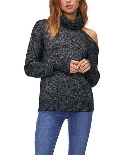 PAIGE Raundi Wool-blend Sweater - Black