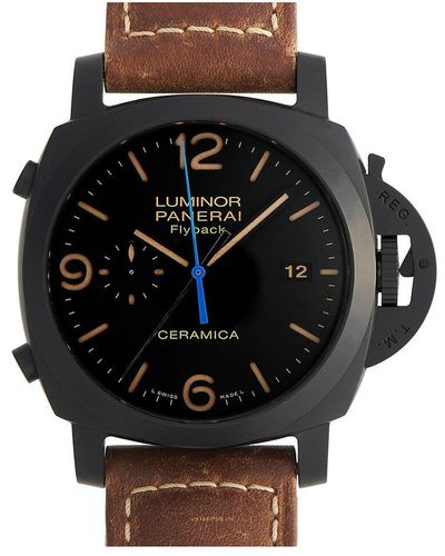 Panerai Luminor 1950 Watch (Authentic Pre-Owned) - Black