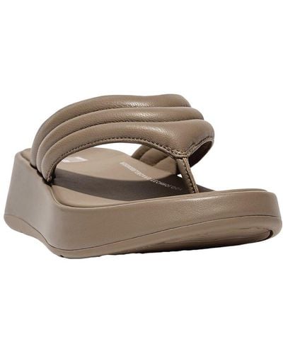 Fitflop F-mode Leather Sandal - Multicolor