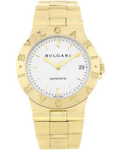BVLGARI Diagono Watch Circa 2000S (Authentic Pre-Owned) - Metallic