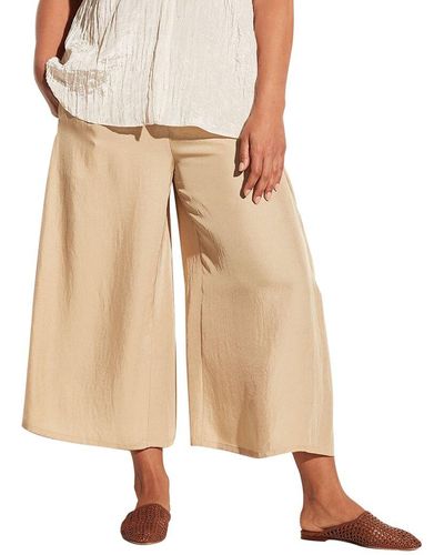 Vince Plus Drapey Pull On Culotte - Natural