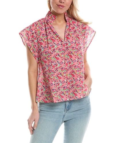 CROSBY BY MOLLIE BURCH Wilkes Top - Red