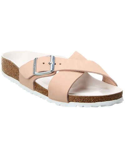 Birkenstock Siena Narrow Leather Sandal - Pink