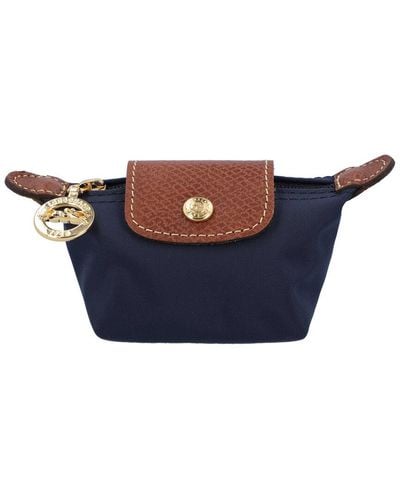 Longchamp Le Pliage Cosmetics Case Marine