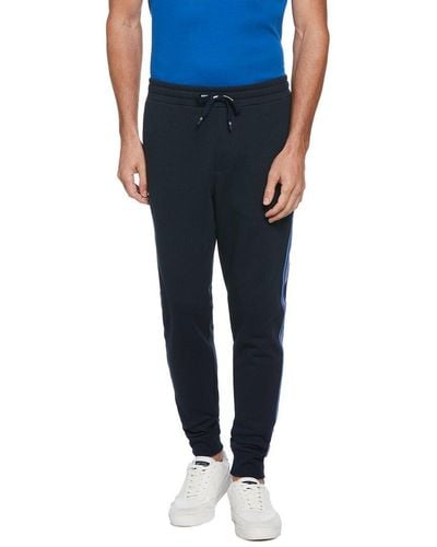 Original Penguin Cuffed Fleece Jogger Pant - Blue