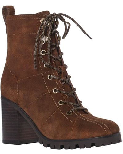 PAIGE Christie Suede Boot - Brown