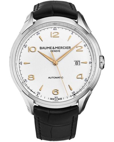 Baume & Mercier Clifton Watch, Circa 2010s - Gray