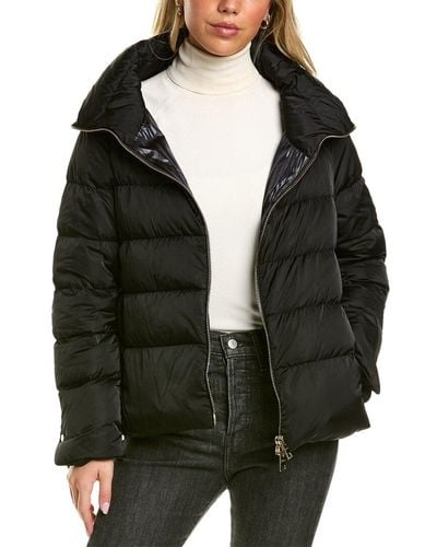 Herno Short Quilted Down Jacket - Black