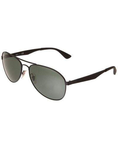 Ray-Ban Unisex Rb3549 61mm Sunglasses - Metallic