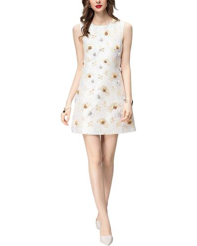 BURRYCO Mini Dress - White