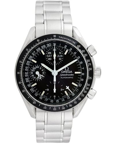 Omega Speedmaster Watch, Circa 2000S (Authentic Pre-Owned) - Metallic