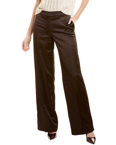 Brown Halston Pants, Slacks and Chinos for Women | Lyst