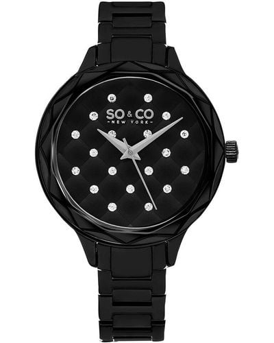 SO & CO Legacy Watch - Black
