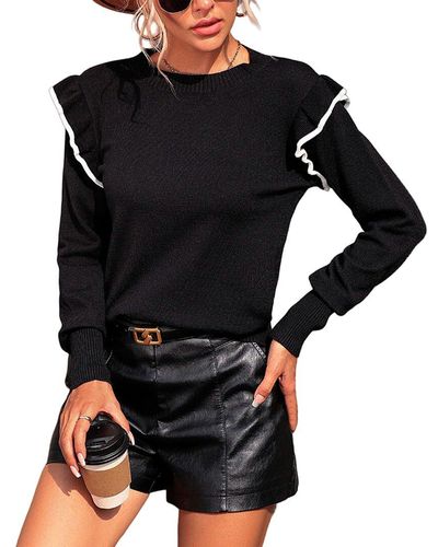 Luna Tuccini Sweater - Black