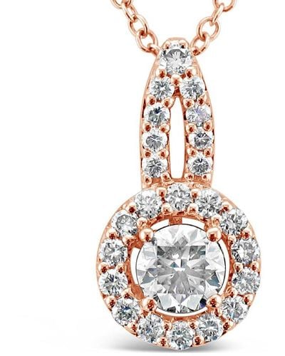 Le Vian 14k Strawberry Gold® 0.83 Ct. Tw. Diamond Pendant Necklace - White