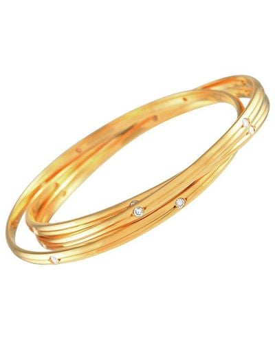 Cartier 18K 1.00 Ct. Tw. Diamond Constellation Bracelet (Authentic Pre-Owned) - Metallic