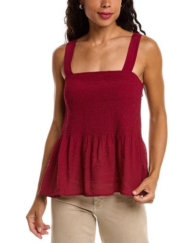 Nanette Lepore Caribbean Texture Top - Red