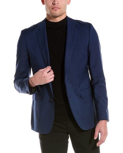 HUGO Boss Wool Blazer - Blue