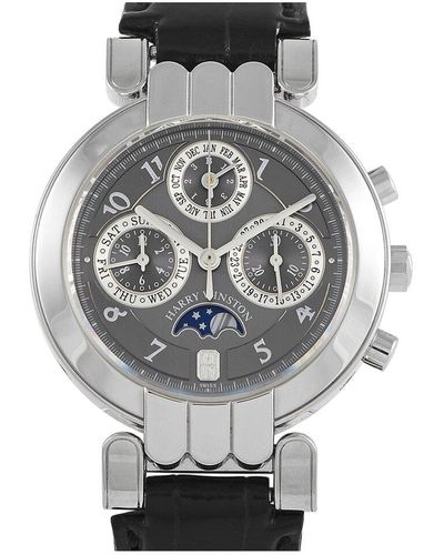 Harry Winston Watch (Authentic Pre-Owned) - Grey