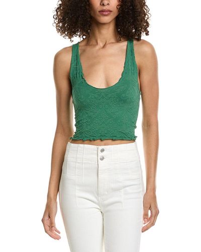 Free People Here For You Cami - Green