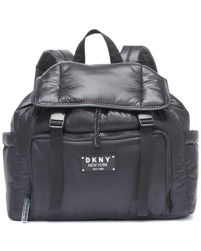 DKNY Drawstring Backpack - Gray