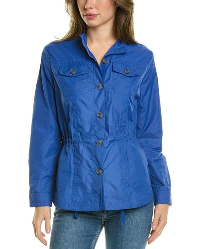 J.McLaughlin Vista Linen Jacket - Blue