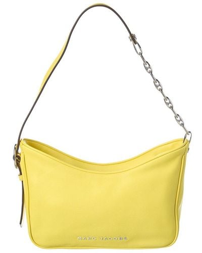 Marc Jacobs Leather Baguette - Yellow