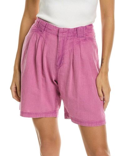 Free People Say So Trouser Short - Pink