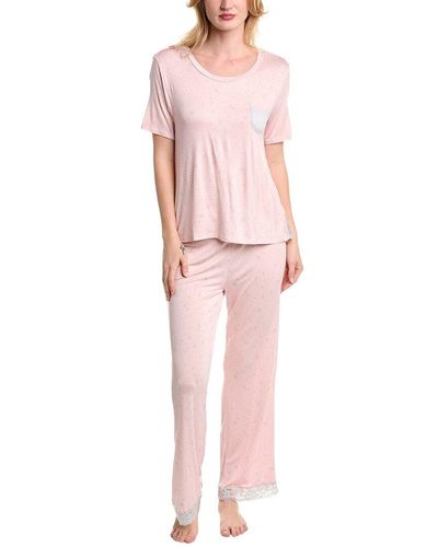 Honeydew Intimates 2pc Something Sweet Pajama Set - Pink