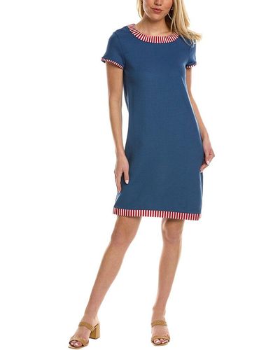 Castaway Skipper Mini Dress - Blue