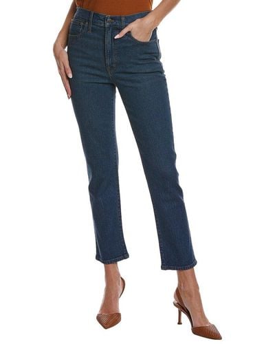 Madewell The Perfect Vintage Black Jean - Blue